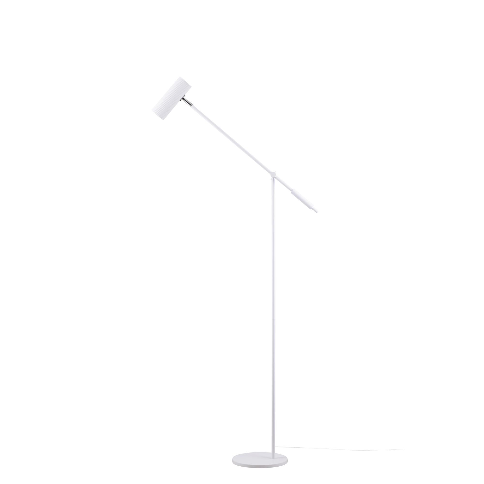 Hubble Read Gulvlampe Hvid