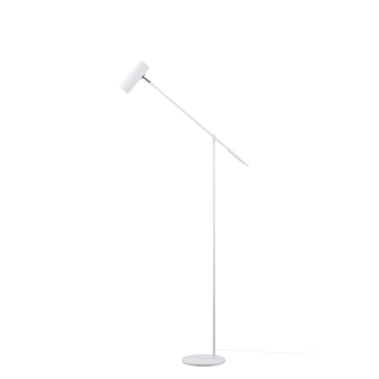 Hubble Read Gulvlampe Hvid