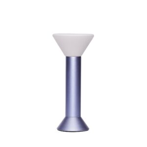 Hübsch Flash Transportabel Lampe Metallic Purple