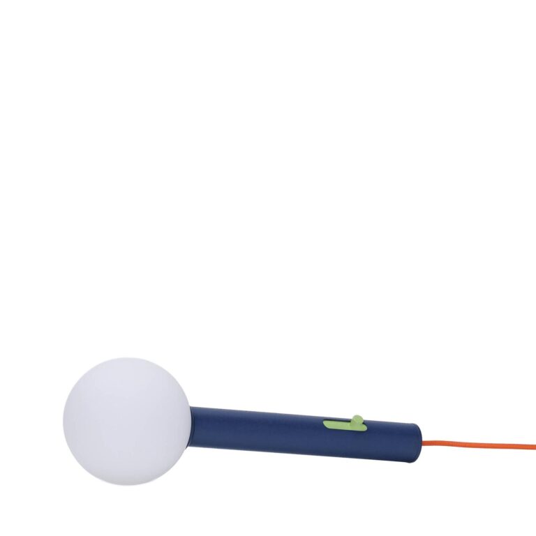 Hübsch Talk Transportabel Lampe Blå