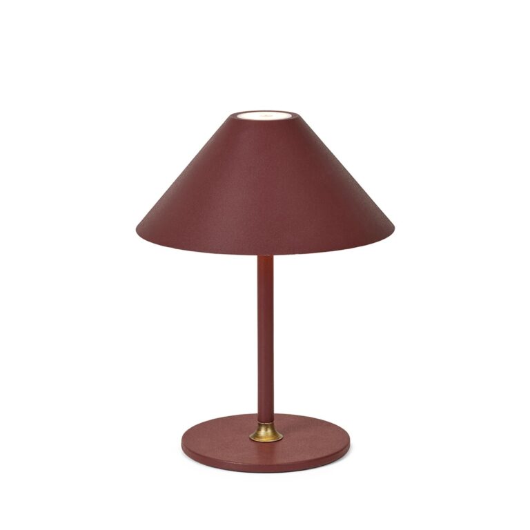 Hygge Transportabel Lampe Bordeaux