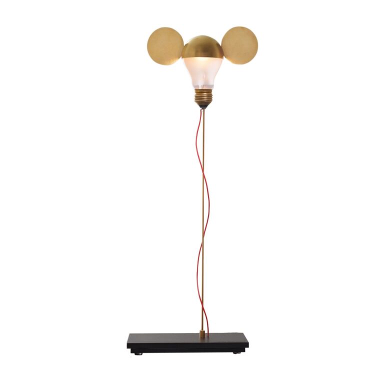 I Ricchi Poveri Toto Bordlampe Messing