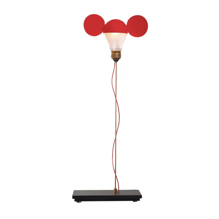 I Ricchi Poveri Toto Bordlampe Rød