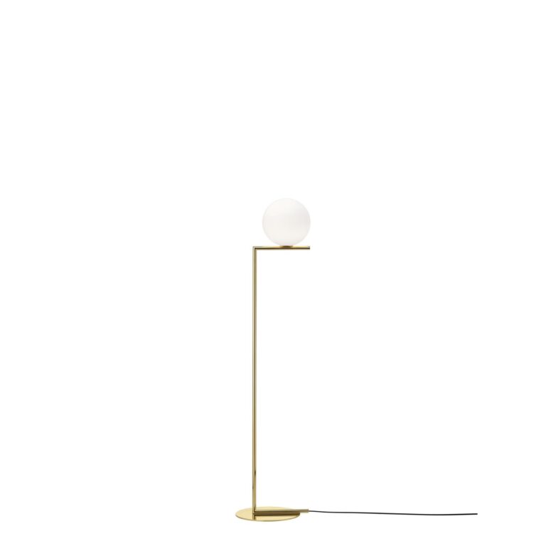 IC F1 Gulvlampe Guld