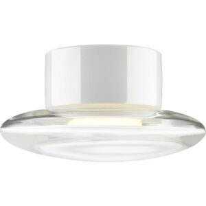 Ifö Cairo loftlampe, Ø20 cm, hvid/klar