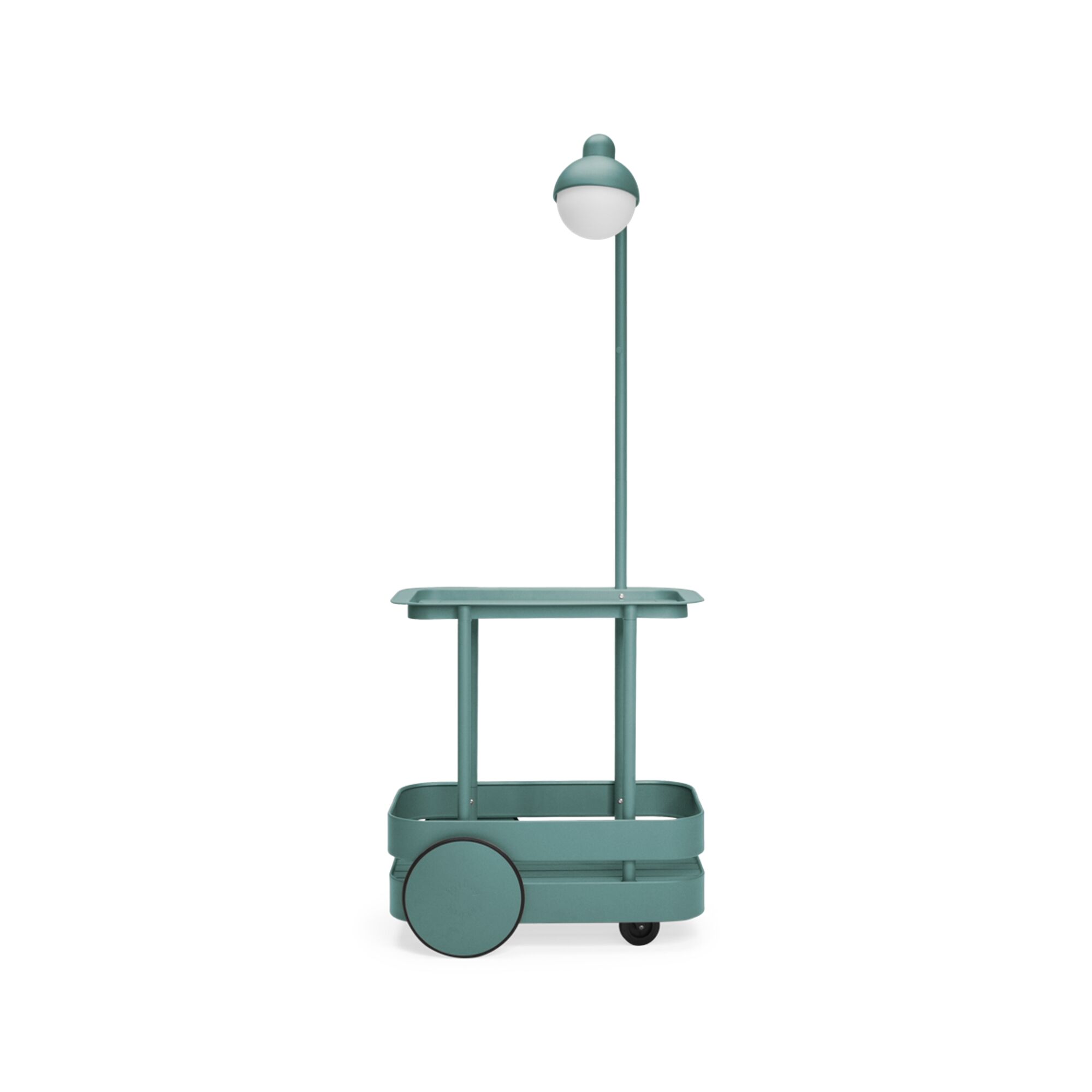 Jolly Trolley Rullevogn Med Lampe Dark Sage
