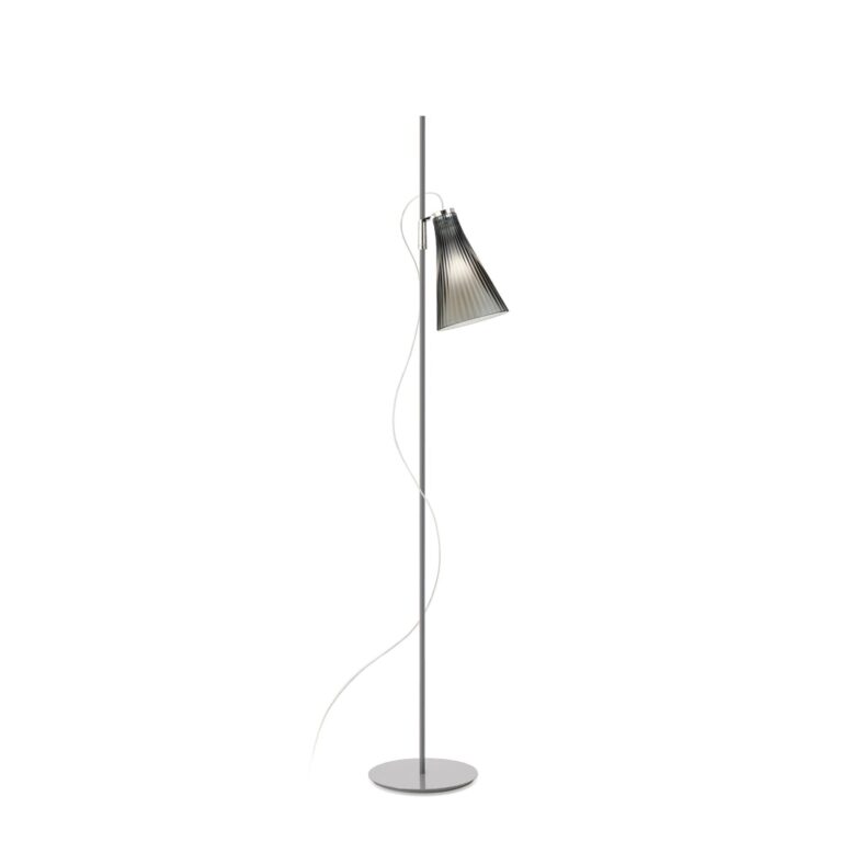 K-LUX Gulvlampe Røget Grå/Grå