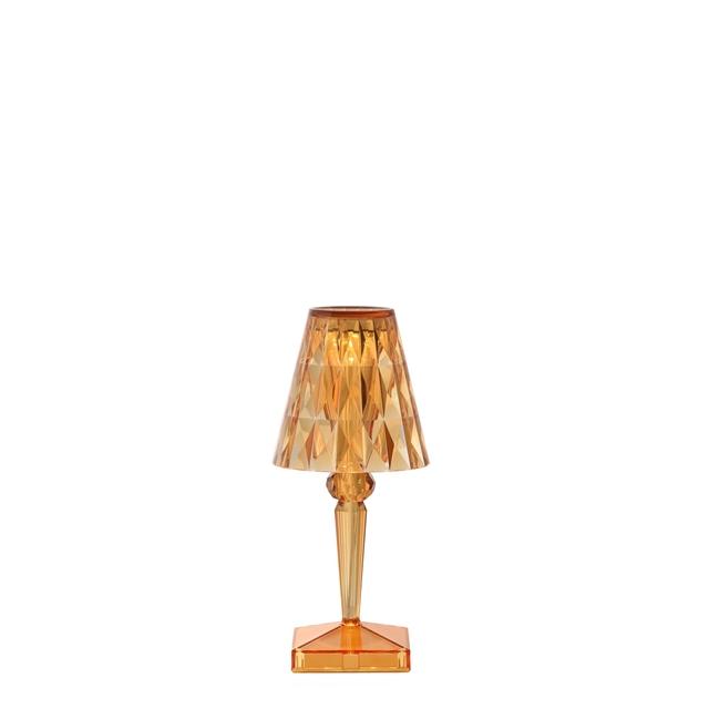 Kartell BATTERY Transportabel Lampe Pastel Orange