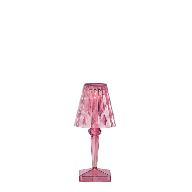 Kartell BATTERY Transportabel Lampe Pastel Pink