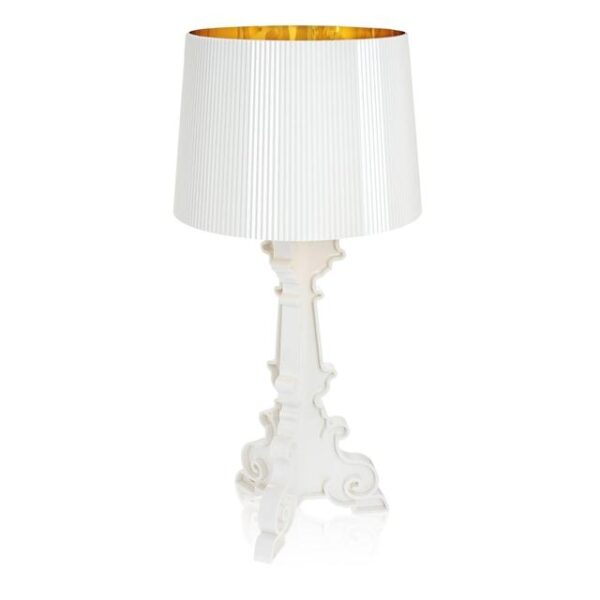 Kartell Bourgie Bordlampe Hvid/Guld