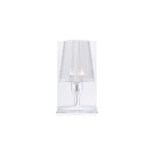 Kartell Take Bordlampe Krystal