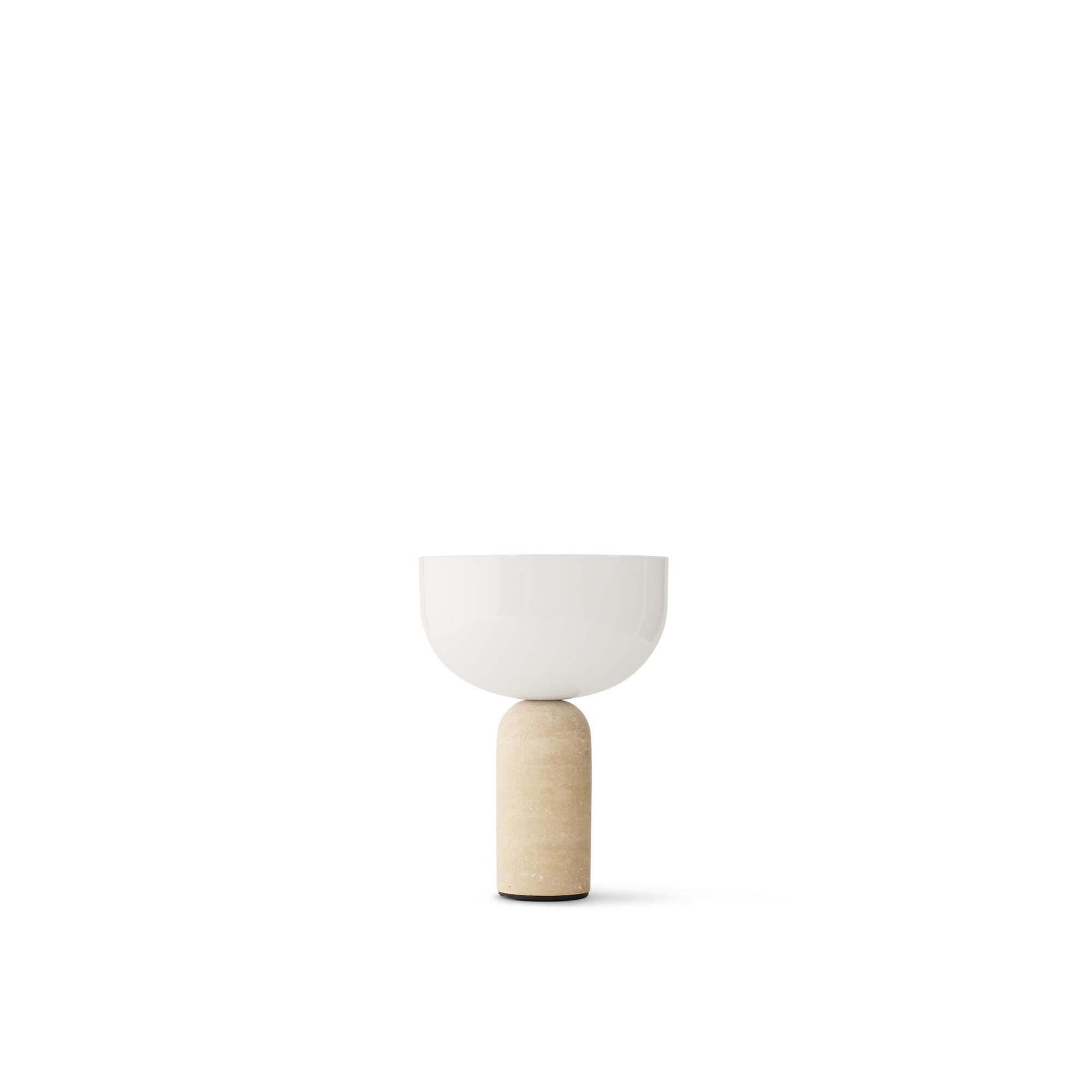 Kizu Limited Edition Transportabel Lampe Travertin/Sand