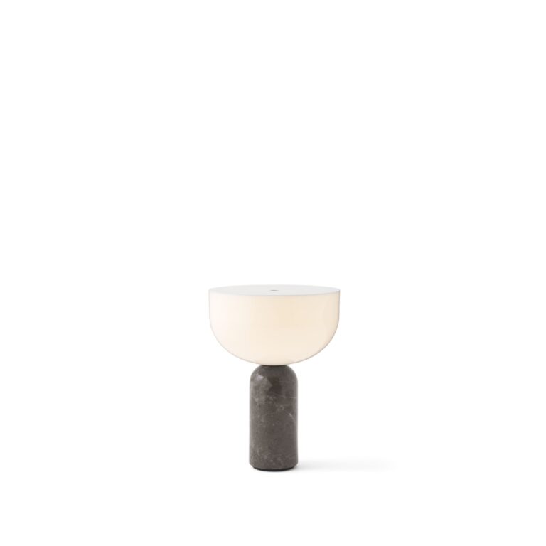 Kizu Transportabel Lampe Gris Du Marais Marmor