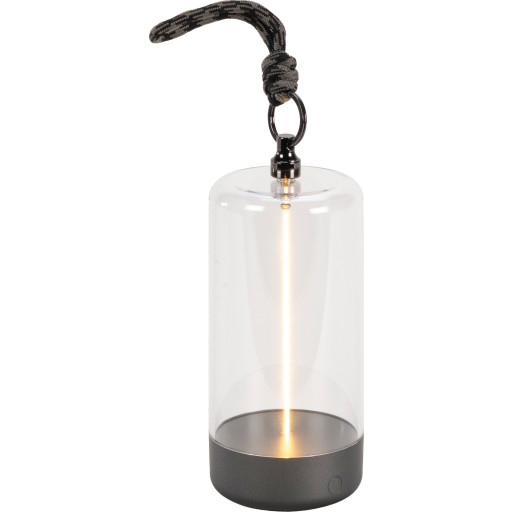 Konstsmide Edison udendørs genopladelig bordlampe, 14,5 cm