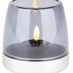 Kooduu Glow 10 Lanterne - frostet sølv