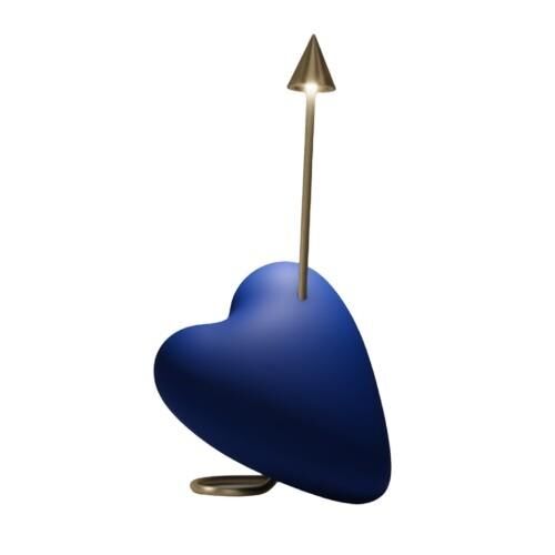 Kuore Bordlampe Blå