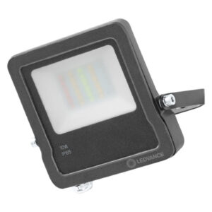 LEDvance Smart+ Floodlight LED projektør - 10W - RGB - WiFi - grå