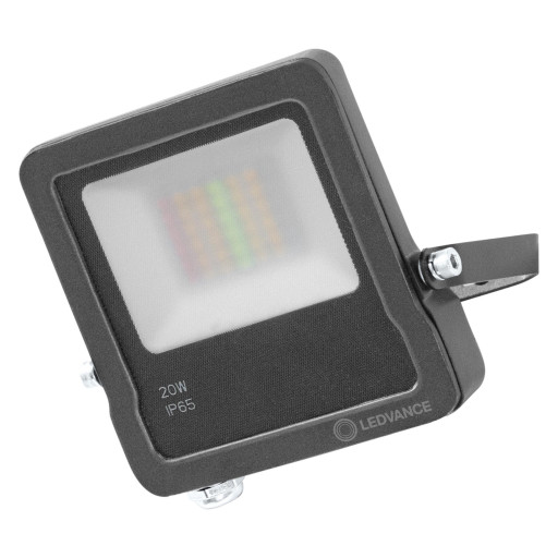 LEDvance Smart+ Floodlight LED projektør - 20W - RGB - WiFi - grå