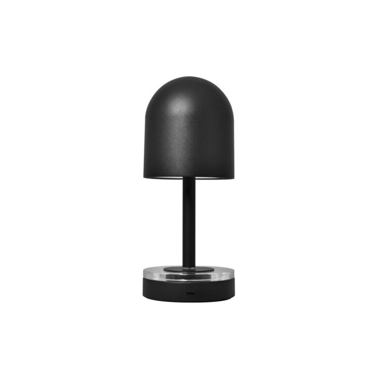 LUCEO Transportabel Lampe Sort