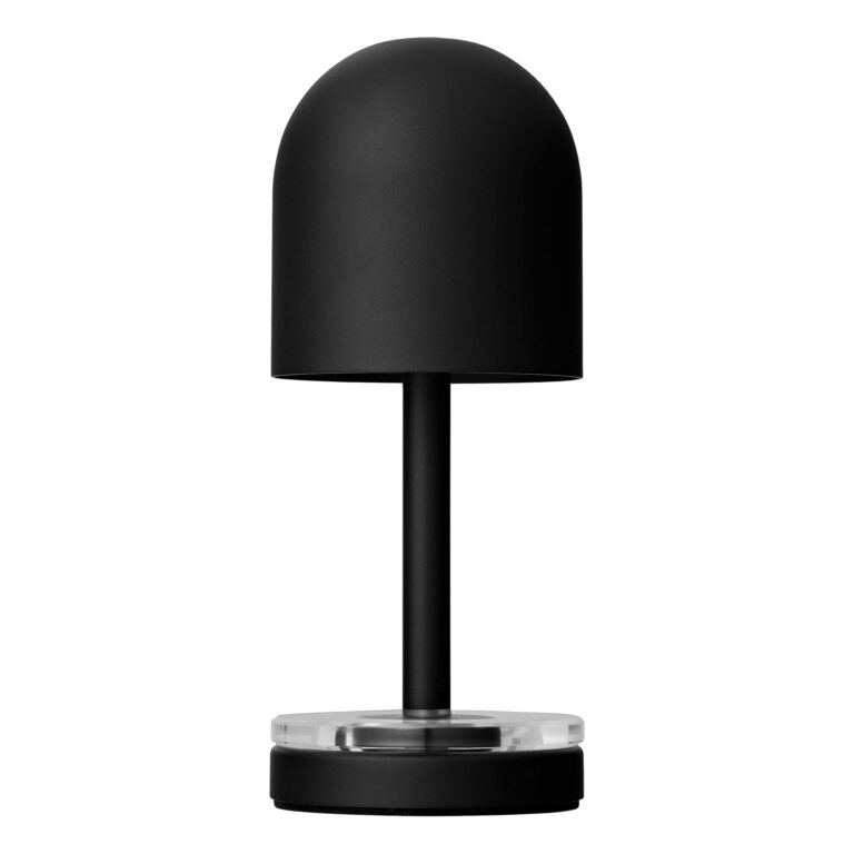 LUCEO Transportabel Lampe Sort/Klar