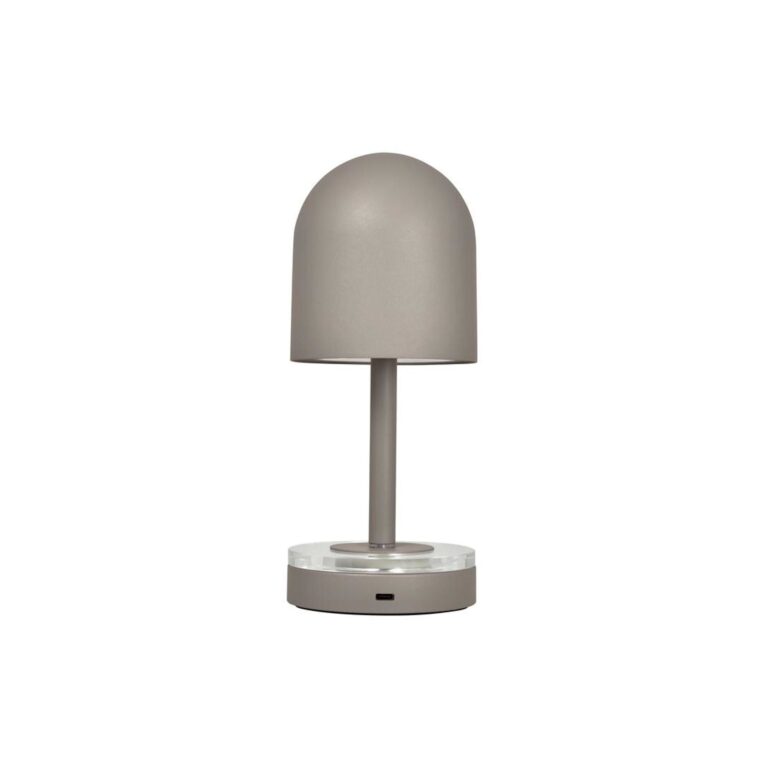 LUCEO Transportabel Lampe Taupe
