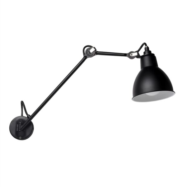 Lampe Gras N122 Badeværelses Væglampe Sort – DCWéditions