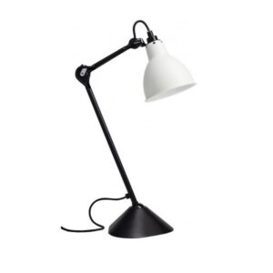 Lampe Gras N205 Bordlampe Mat Sort & Hvid