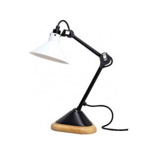 Lampe Gras N207 Bordlampe Mat Sort & Hvid