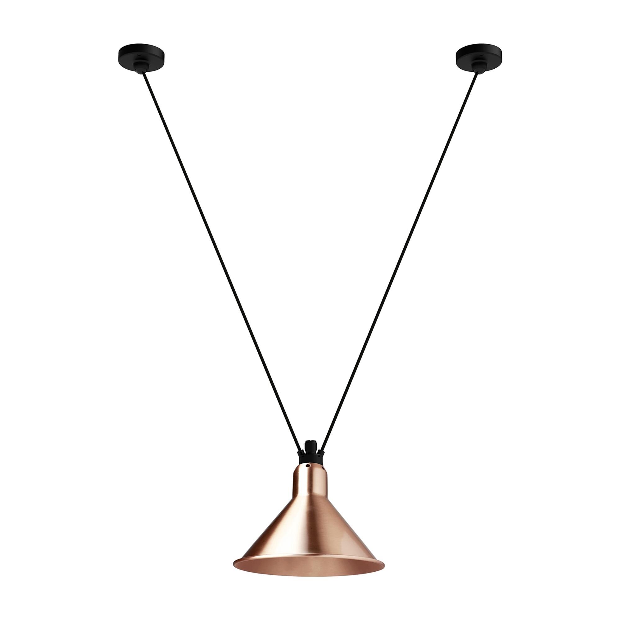 Lampe Gras N323 L Conic Pendel Kobber