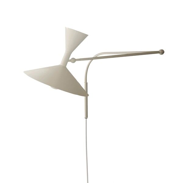 Lampe de Marseille Væglampe Hvid