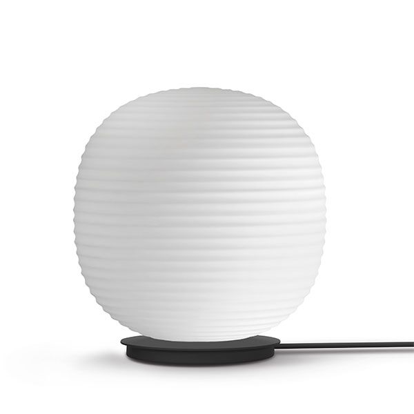 Lantern Globe Gulvlampe Hvid Stor