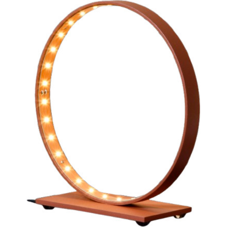 Le Deun Luminaires Micro bordlampe, rustfarvet