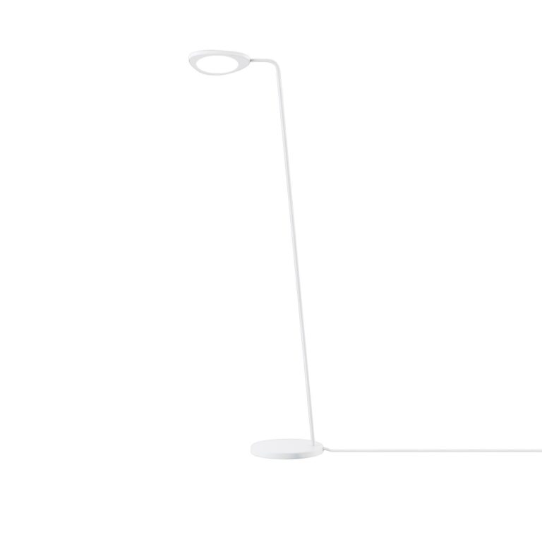 Leaf Gulvlampe Hvid
