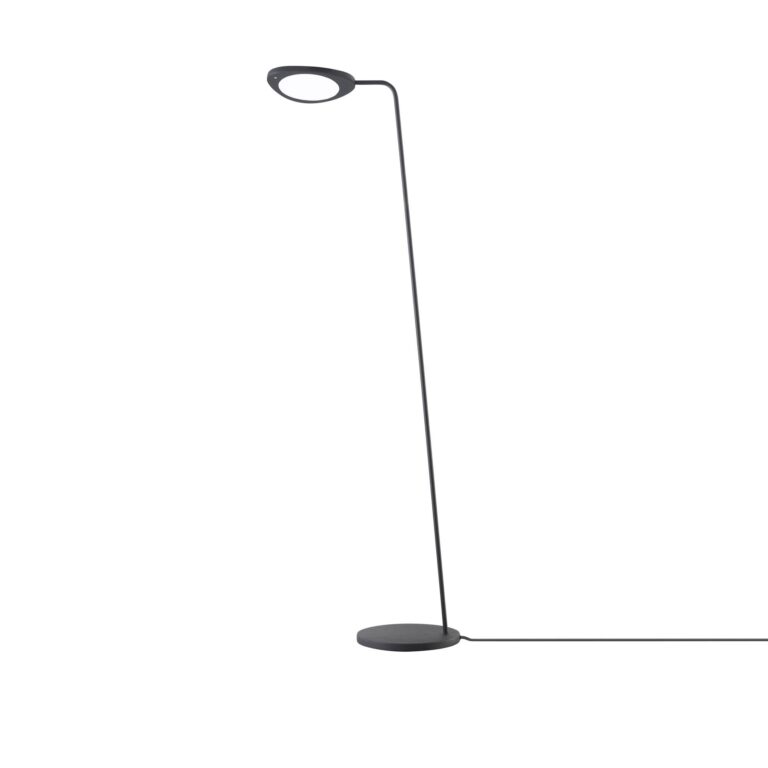 Leaf Gulvlampe Sort
