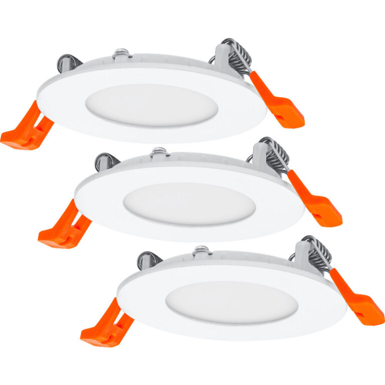 Ledvance Slim indbygningsspot, 4,5W, 3 stk