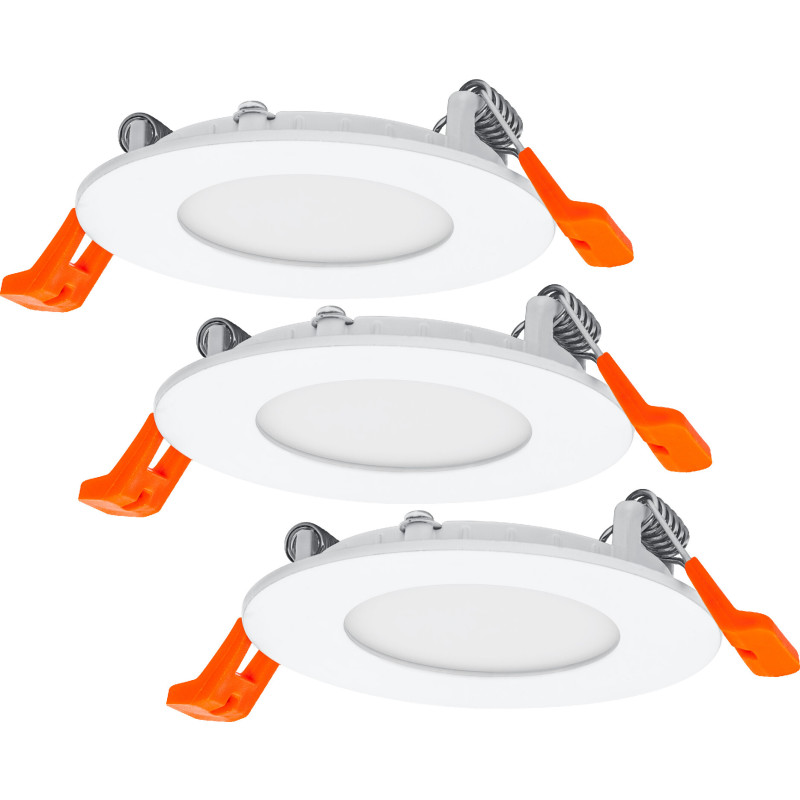 Ledvance Slim indbygningsspot, 4,5W, 3 stk