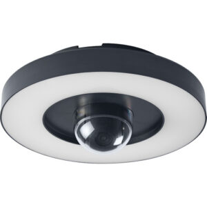 Ledvance Smart+ Circle loftlampe med kamera, hvid lysfarve