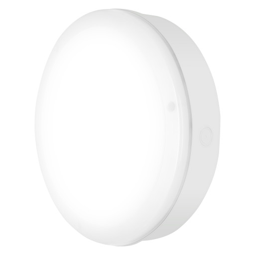 Ledvance Surface Bulkhead udendørs væglampe m/sensor - hvid/3000K/Ø25