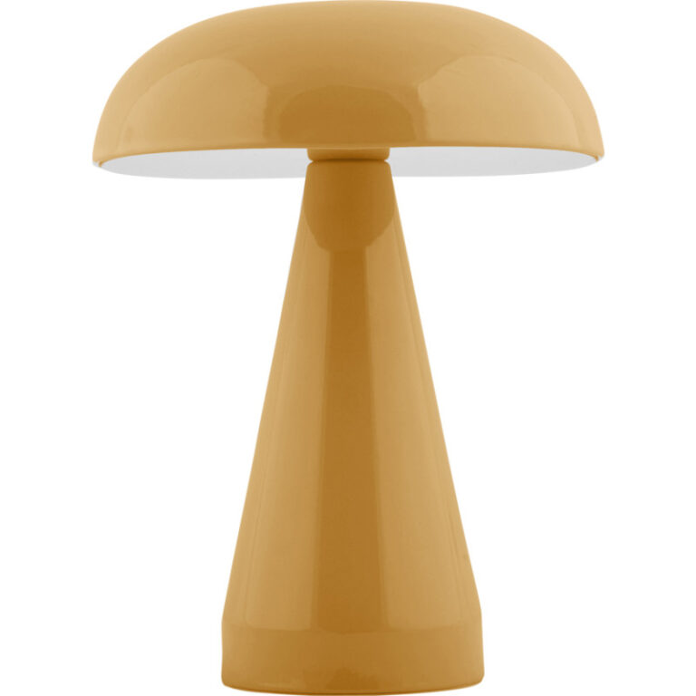 Leitmotiv Rachel genopladelig bordlampe, gul