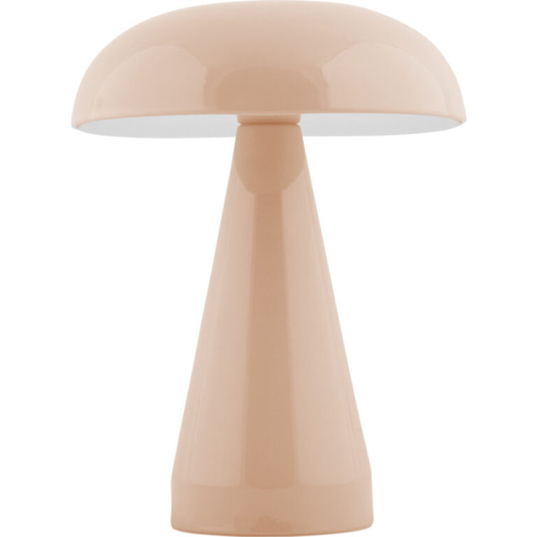 Leitmotiv Rachel genopladelig bordlampe, sandfarvet