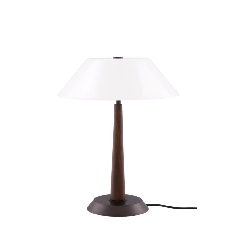 Ligna 29 Bordlampe Brunbejdset Eg/Bronze