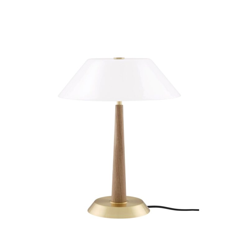 Ligna 29 Bordlampe Eg/Rå Messing