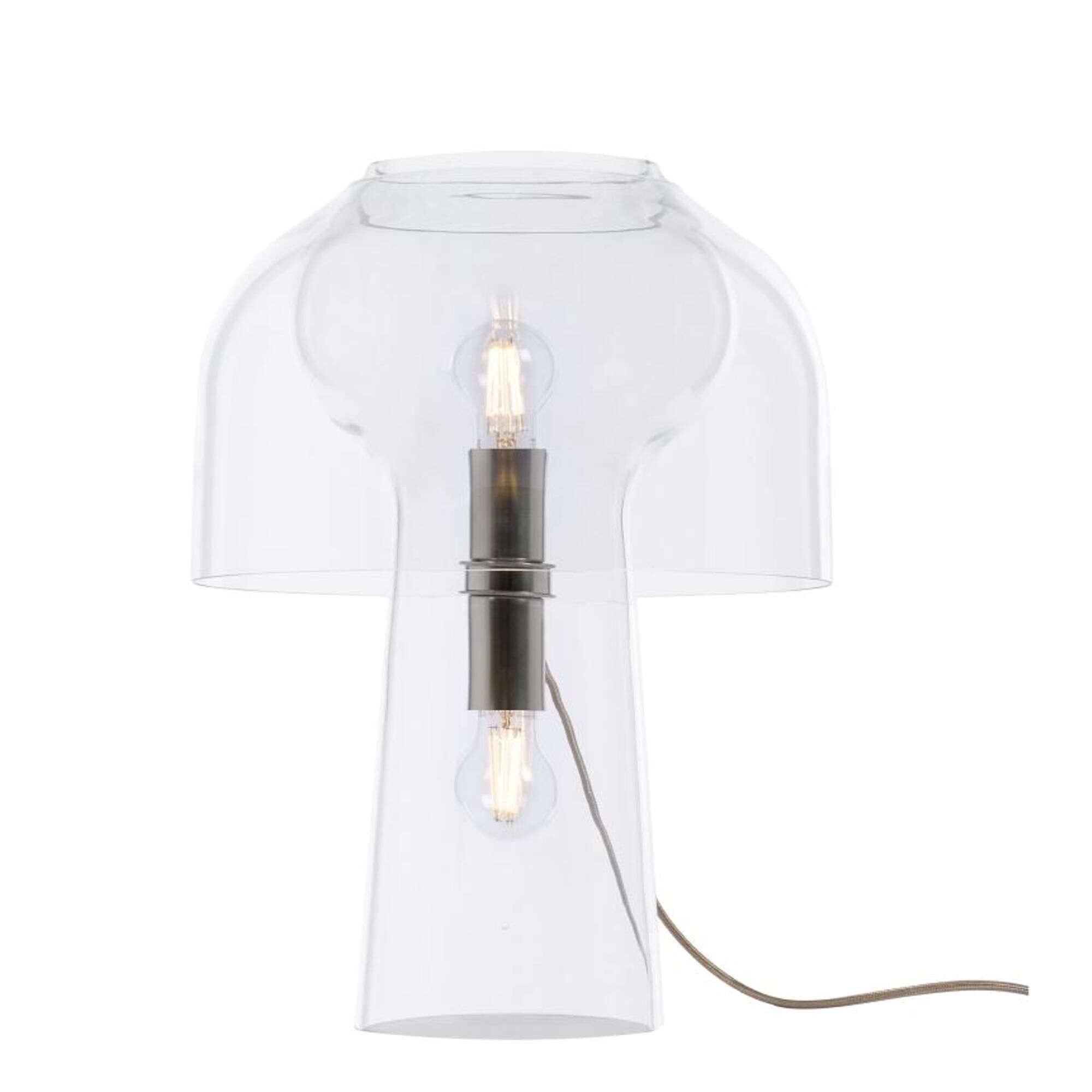 Lilly Bordlampe Transparent Glas