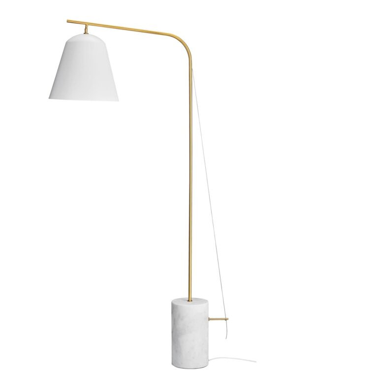 Line Two Gulvlampe Hvid