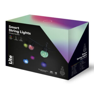 Lite bulb moments app styret udendørs lyskæde