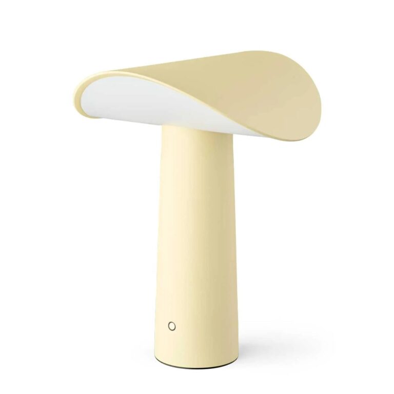 Lium Transportabel Lampe Lys Gul