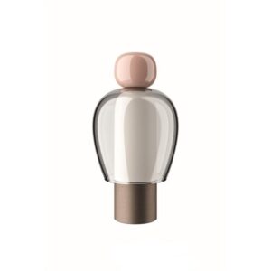 Lodes Easy Peasy Transportabel Lampe Pink/Grå/Bronze