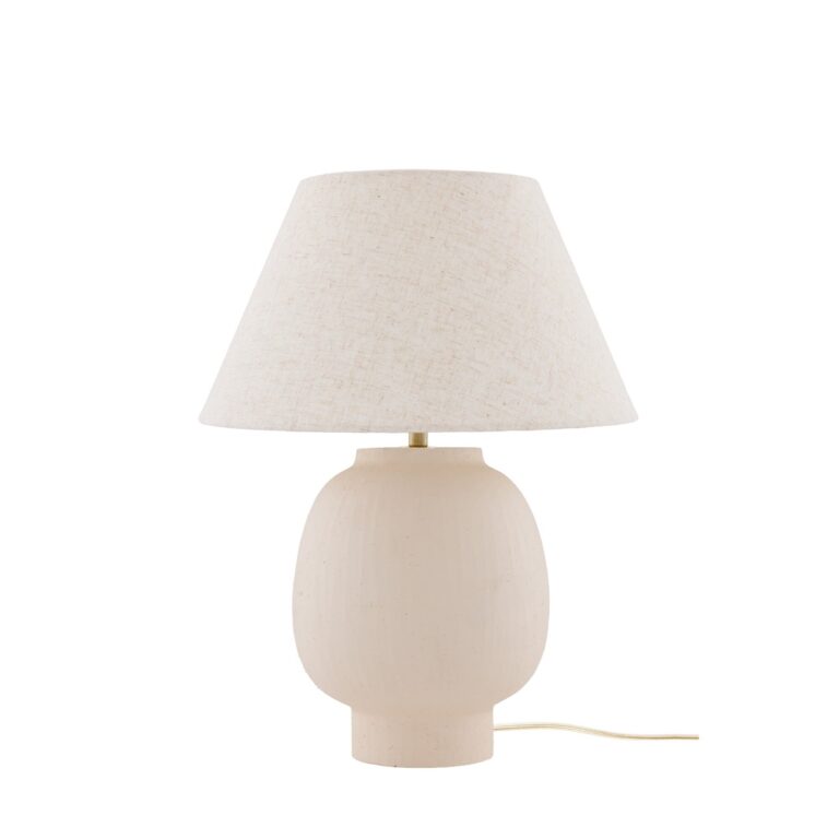 Lorenzo 35 Bordlampe Beige