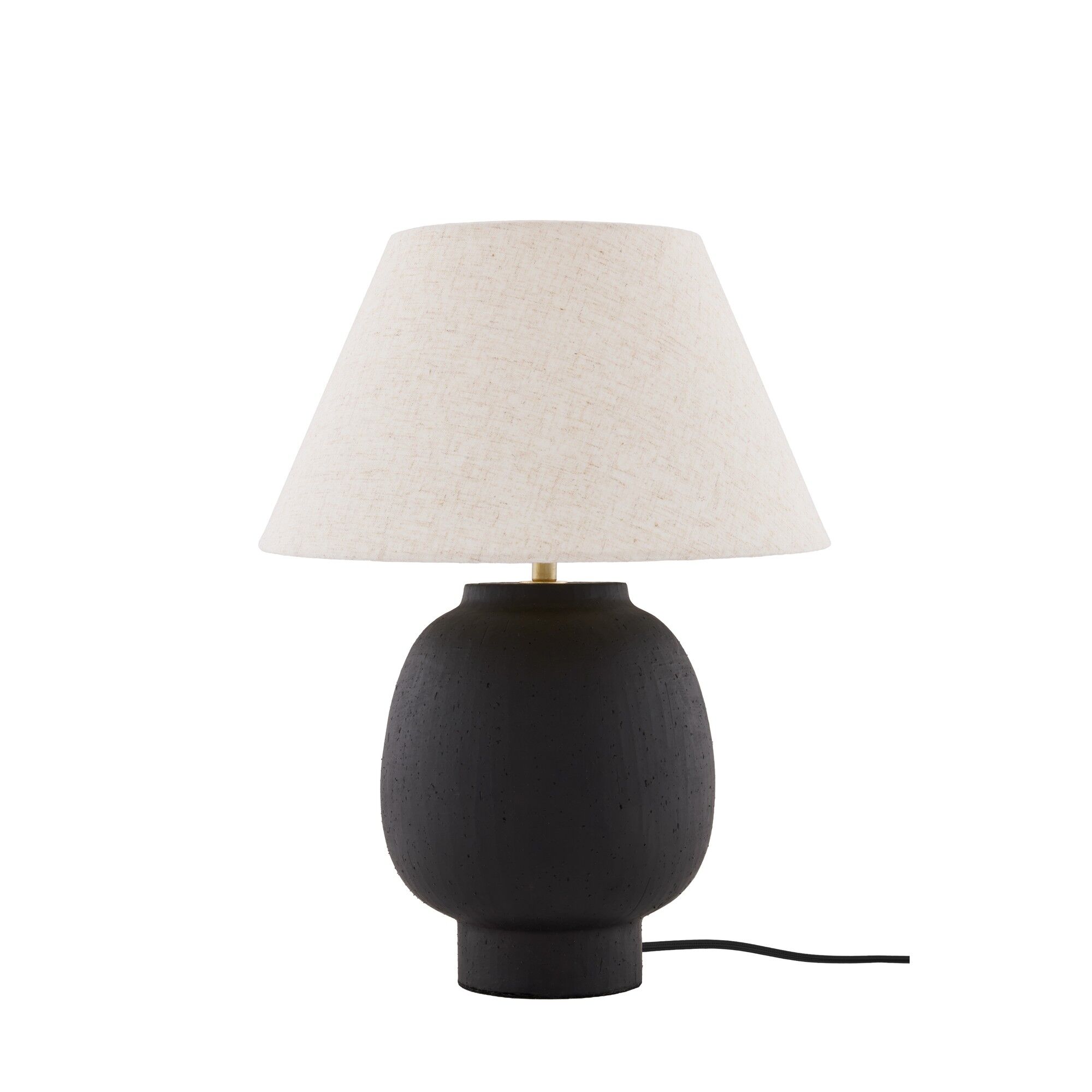 Lorenzo 35 Bordlampe Sort