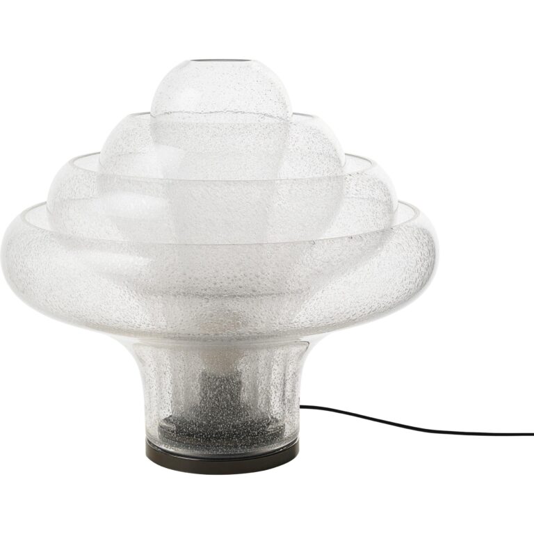 Lotus Bordlampe Bubble/Sort Krom